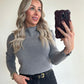 LILLIE Top - grey